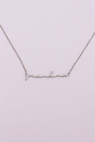 Grandma Necklace