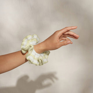 Crochet Scrunchie | Butter Yellow