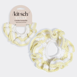 Crochet Scrunchie | Butter Yellow