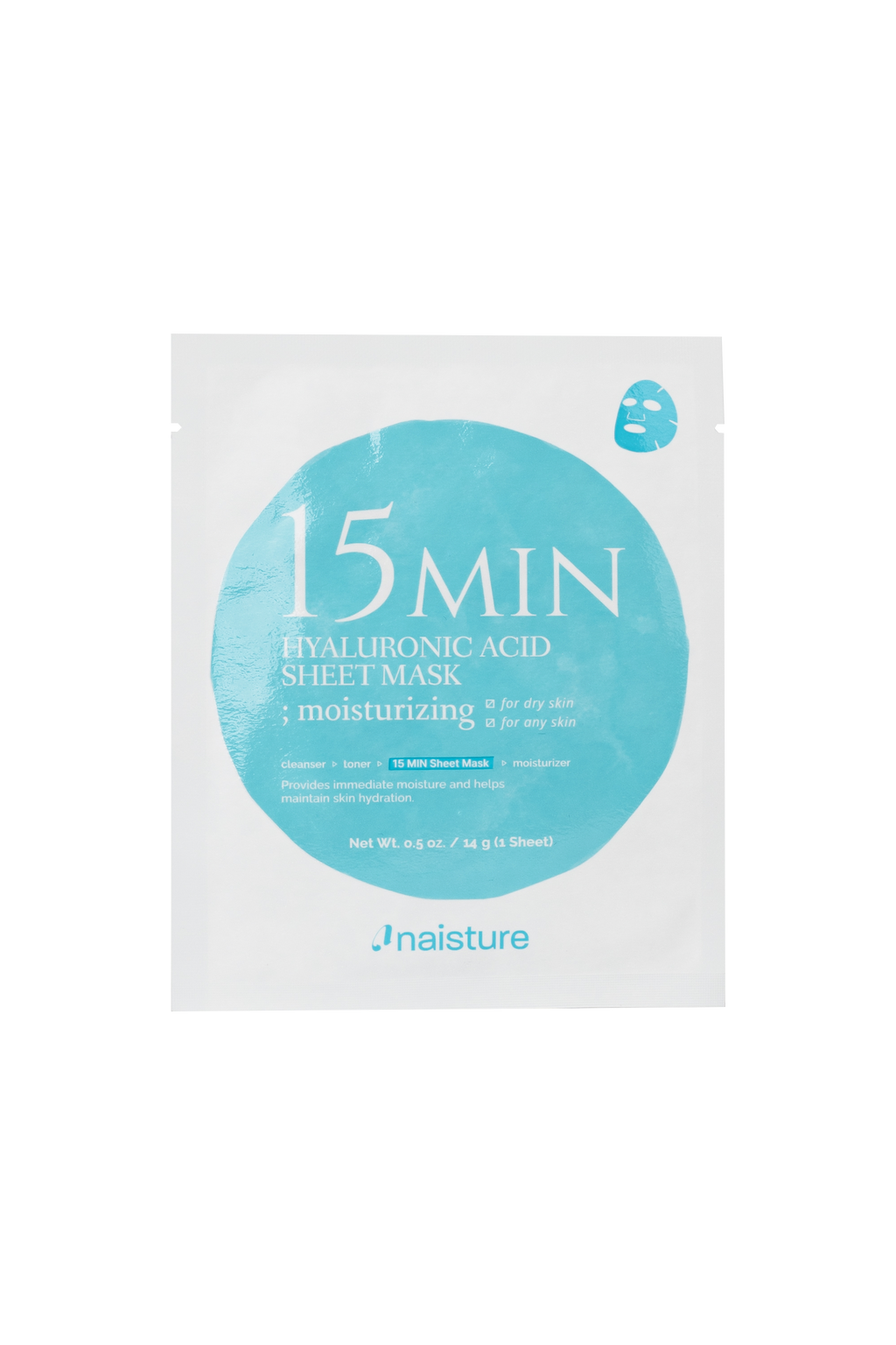 15 Minute Hyaluronic Acid Sheet Mask