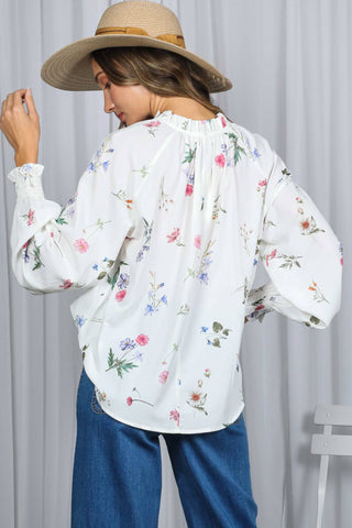 Felicity Floral Print Blouse