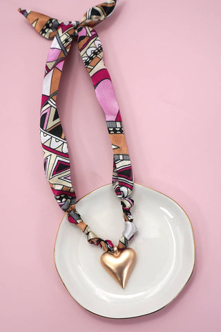 Scarf Charm Necklace | Assorted Options