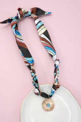 Scarf Charm Necklace | Assorted Options