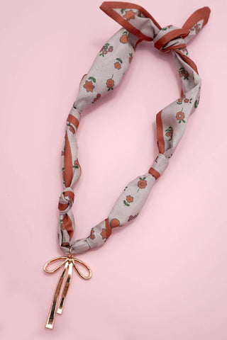 Scarf Charm Necklace | Assorted Options