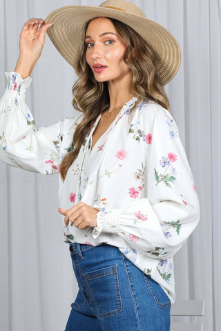 Felicity Floral Print Blouse