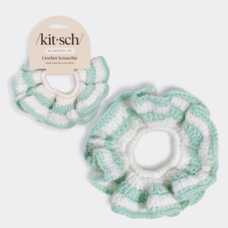 Crochet Scrunchie | Seafoam Blue
