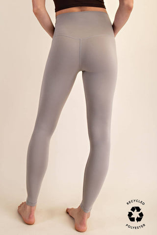Two Line Yoga Stitch Full Length Leggings | Multiple Colors