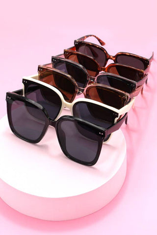 Acetate Square Cateye Sunglasses | Multiple Colors