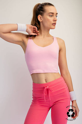 Classic V-Neck Yoga Top | Multiple Colors