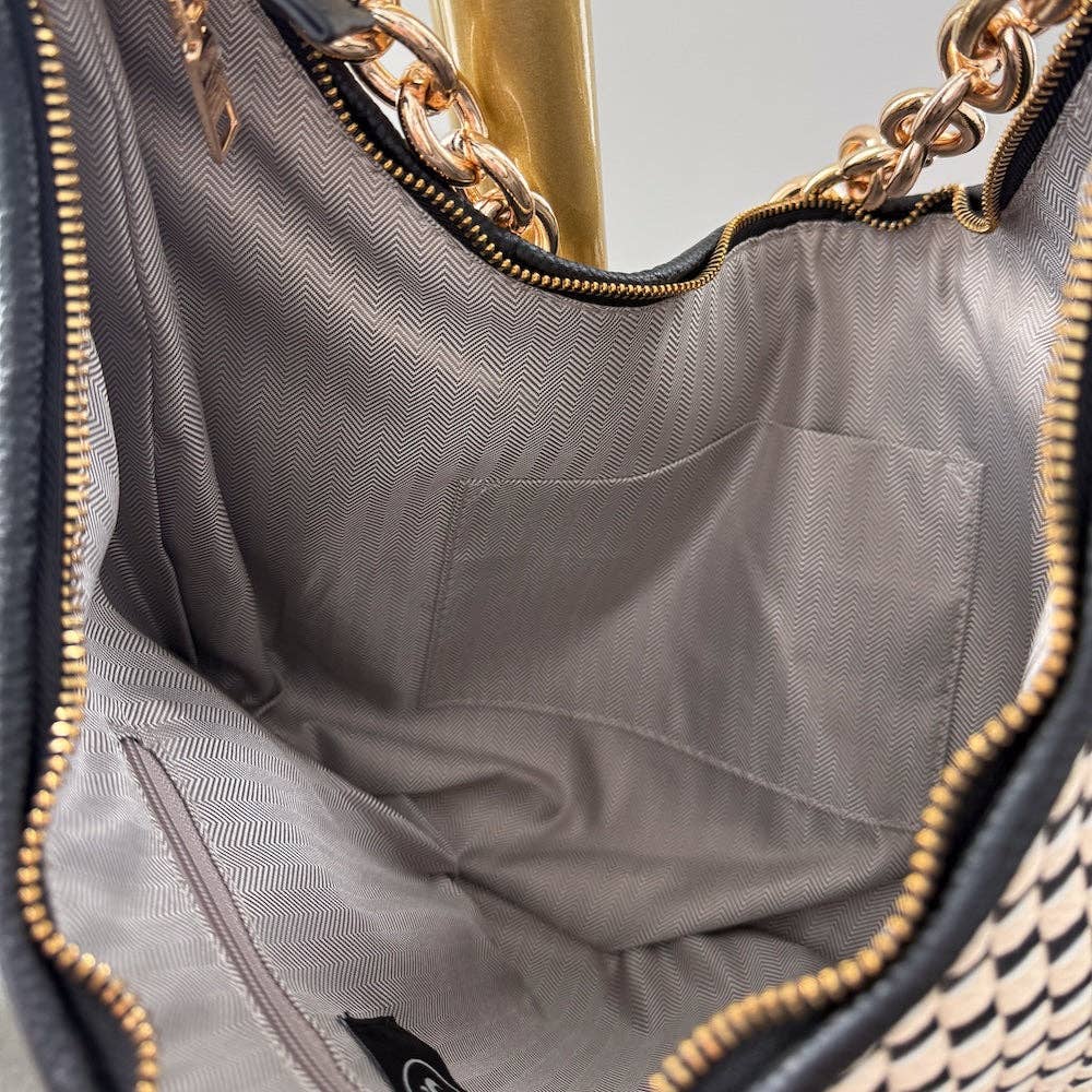 Sienna Slouchy Woven Shoulder Bag