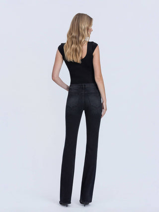 Lovervet Black Bootcut High Rise Jeans