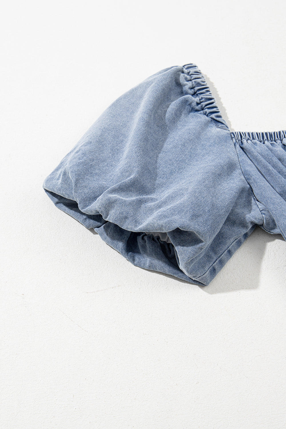 Emerson Denim Balloon Sleeve Dress