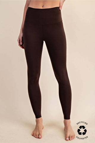 Two Line Yoga Stitch Full Length Leggings | Multiple Colors