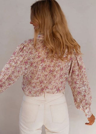 Floral Button Blouse