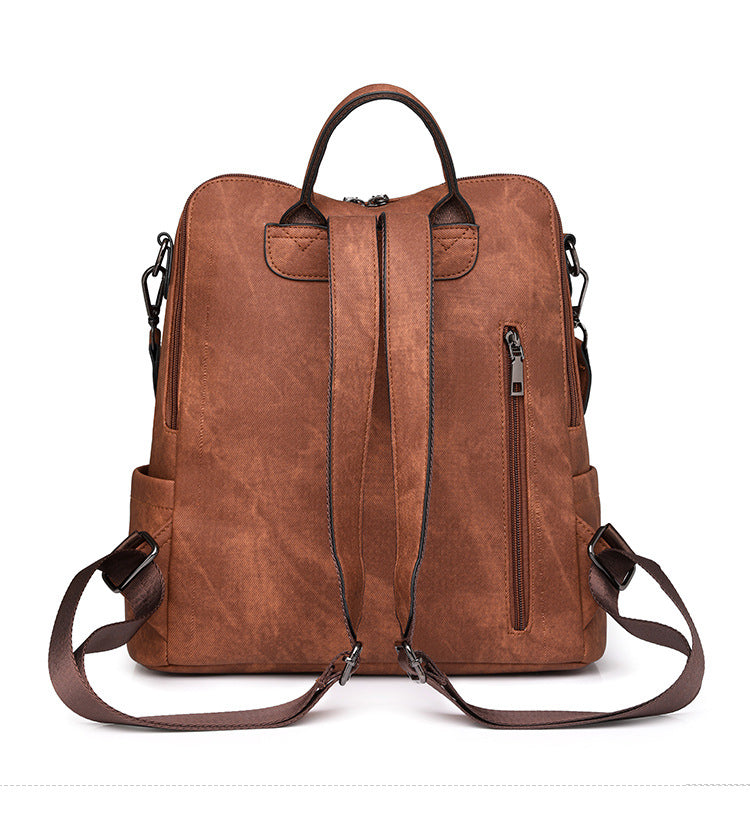 Lillian 6-Pocket Bookbag/Diaper Bag