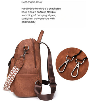 Lillian 6-Pocket Bookbag/Diaper Bag