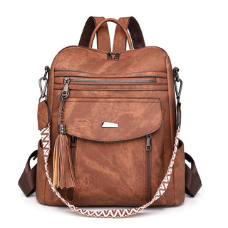 Lillian 6-Pocket Bookbag/Diaper Bag