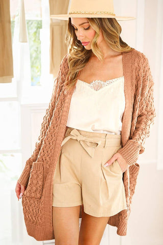 Margot Knitted Cardigan | Black