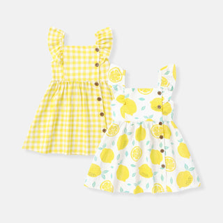 Sunshine Plaid Dress | Toddler
