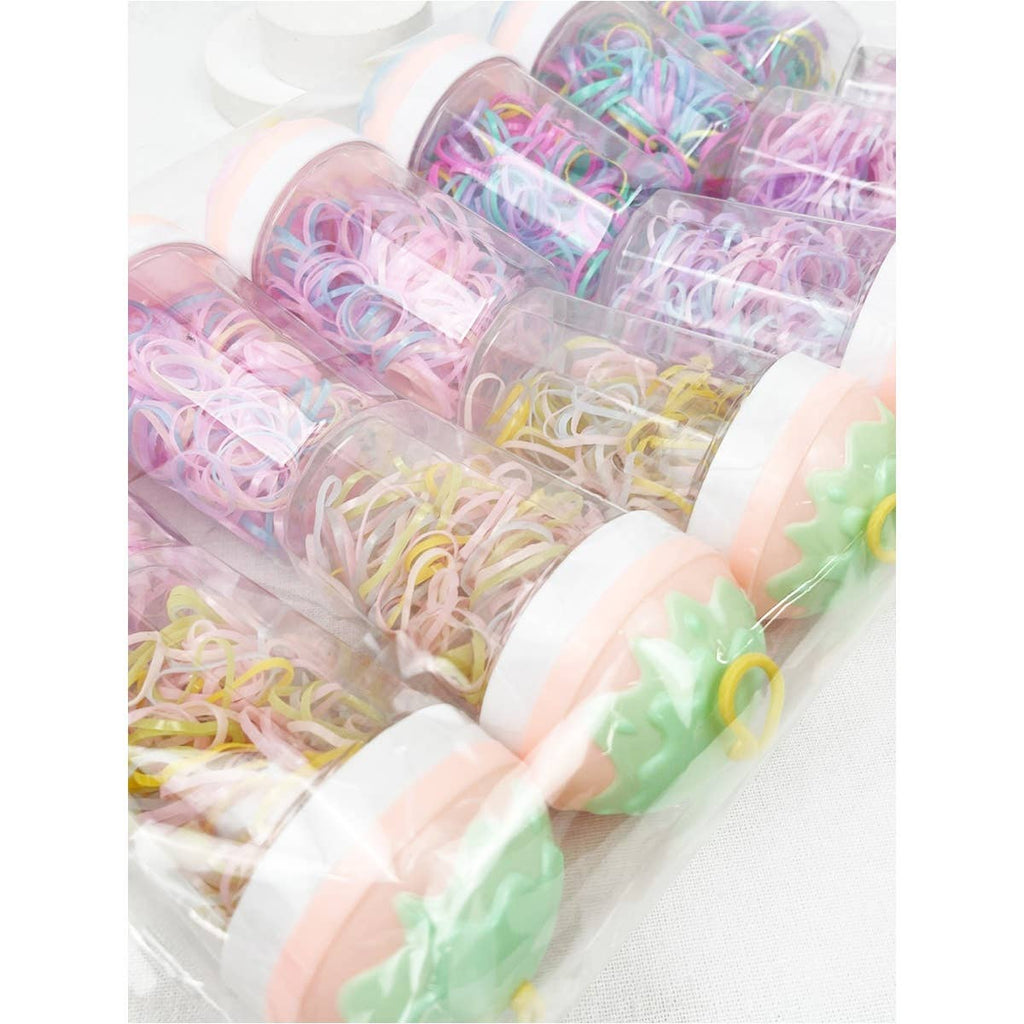 Ice Cream Box Pastel Tone Hair Tie Set