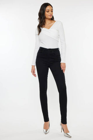 KanCan High Rise Super Skinny | Black