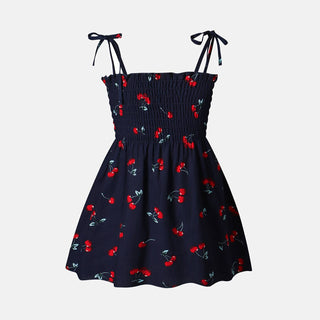 Cherry Smocked Dress