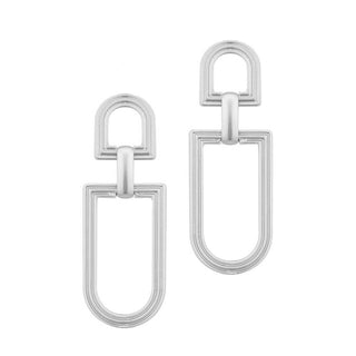 Hayes Earrings | Silver