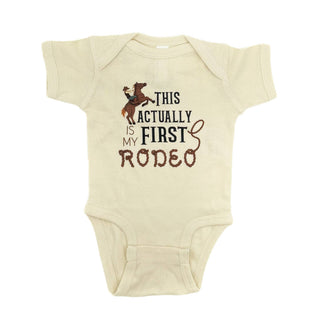 This Actually Is My First Rodeo Infant Bodysuit