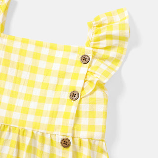 Sunshine Plaid Dress | Toddler