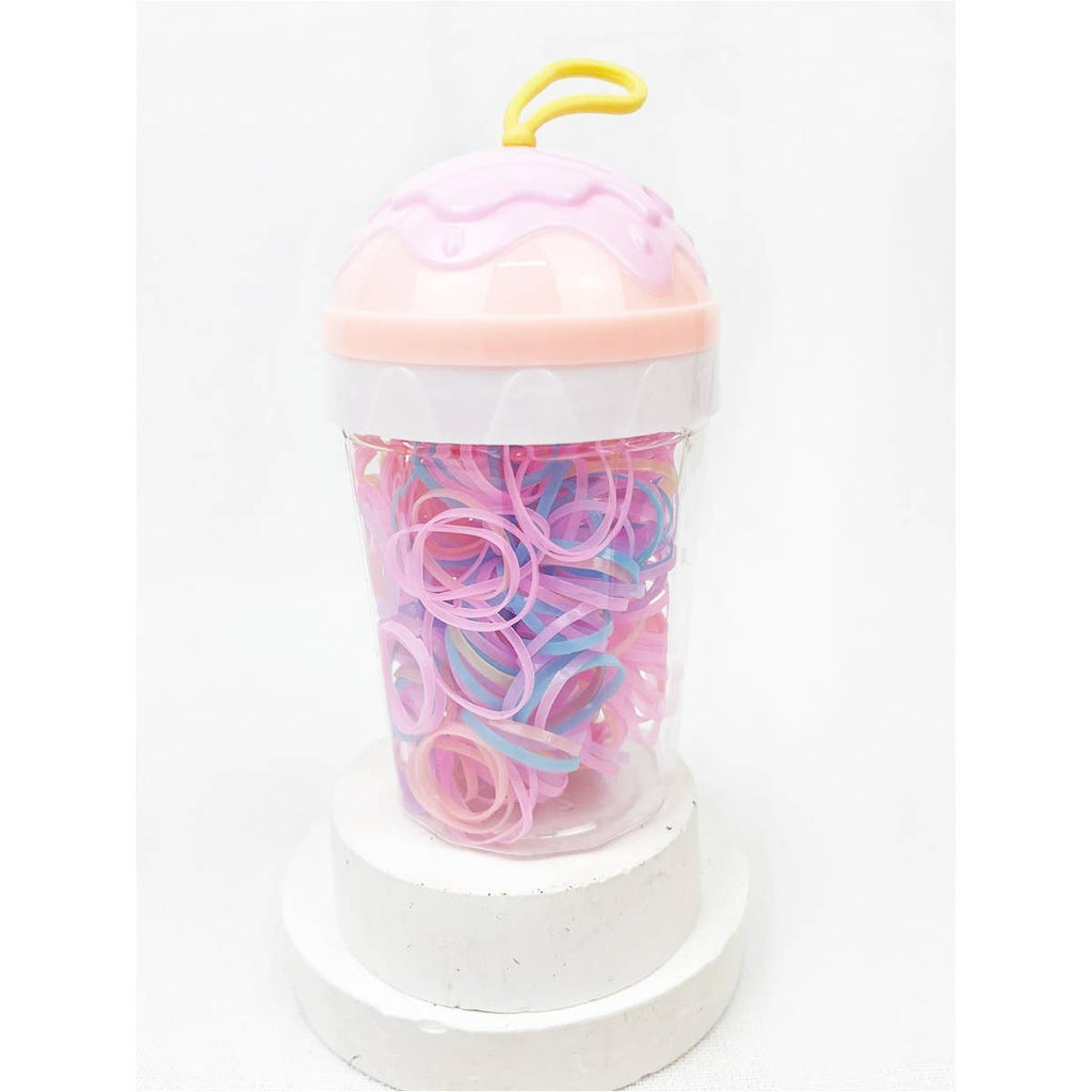 Ice Cream Box Pastel Tone Hair Tie Set