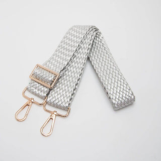 Bella Woven Women's Bag Strap | Grey