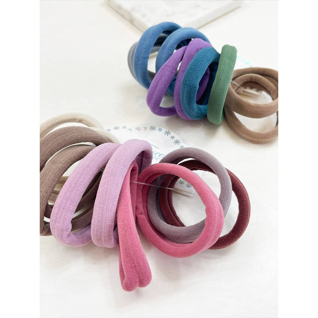 Elastic Hair Ties - Assorted Colors