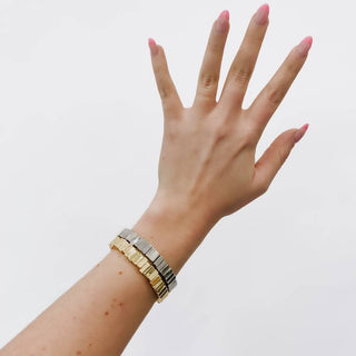 Sophia Stretch Bracelet | Gold
