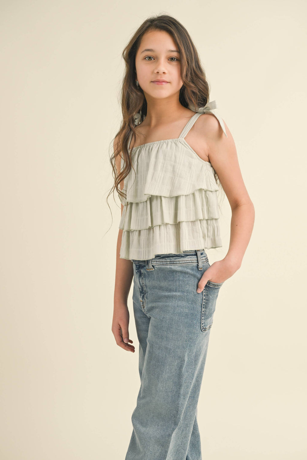 Tatiana Tiered Top | Tween 7-14