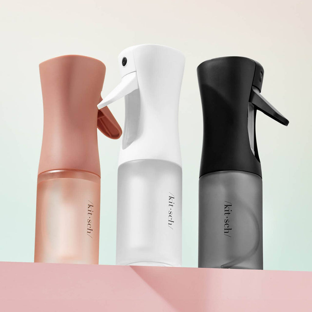 Recycled Plastic Continuous Spray Bottle | Black