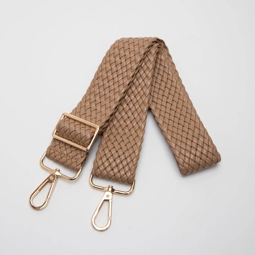 Bella Woven Women's Bag Strap | Gold