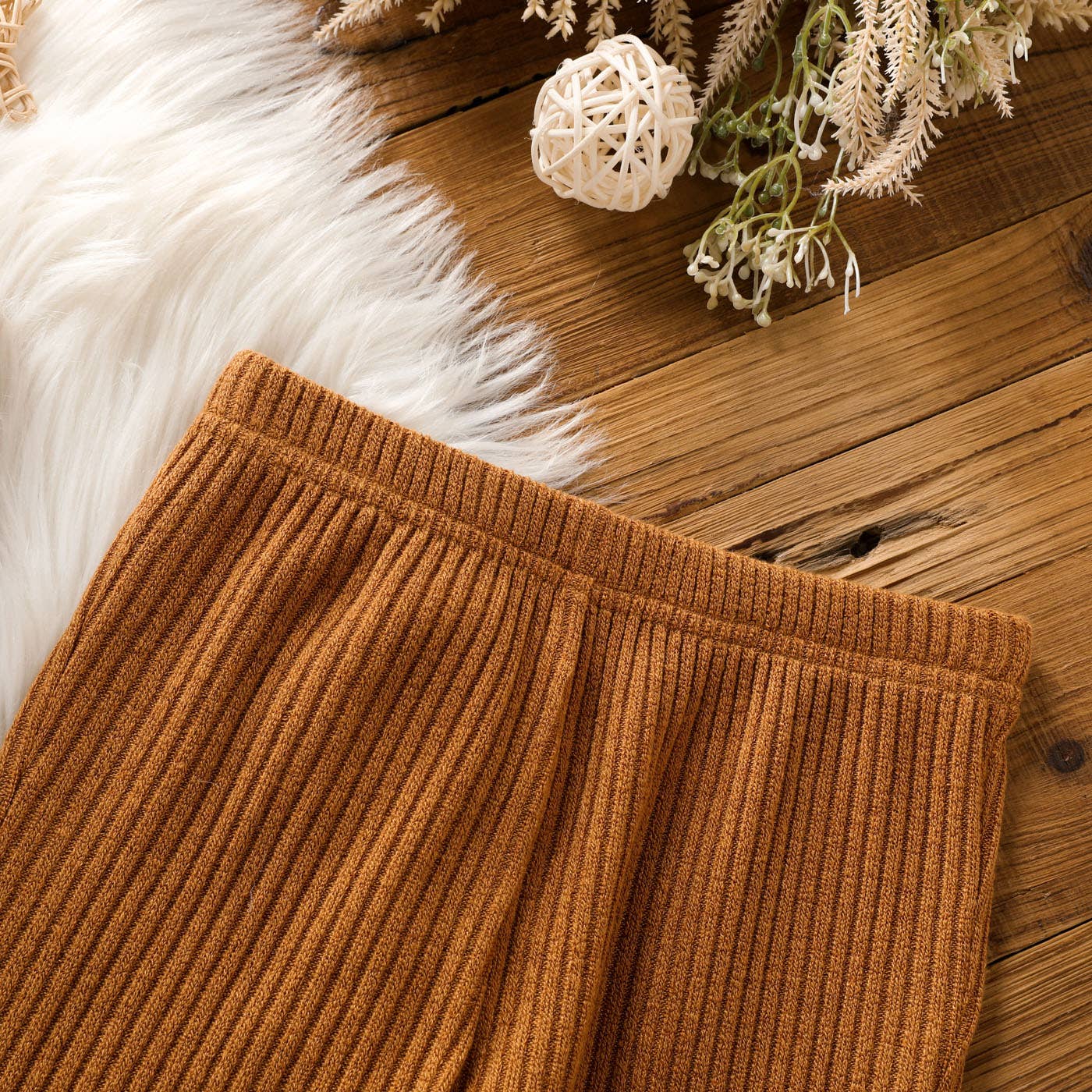 Carter Girls Lounge Set | Brown