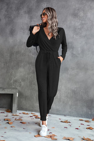 Leslie Longsleeve Basic Jumper | Black