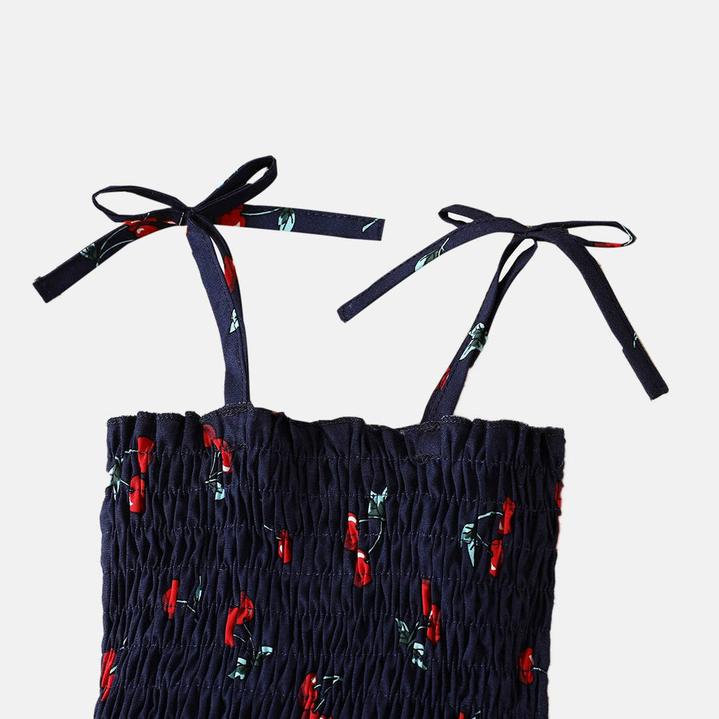 Cherry Smocked Dress