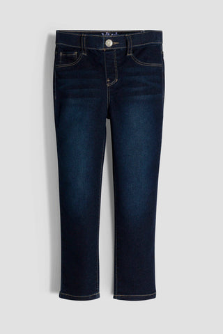 Girls Pull On Skinny Jeans | Dark Wash | Sizes 4-6X