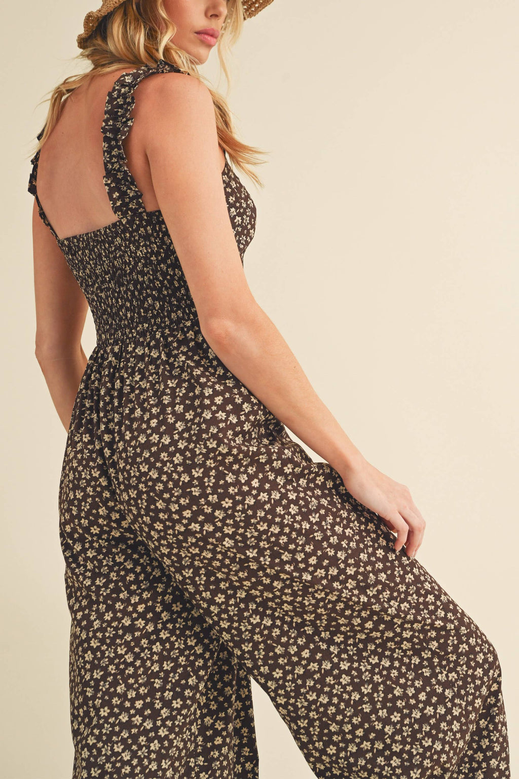 Brandis Jumpsuit | Chocolate