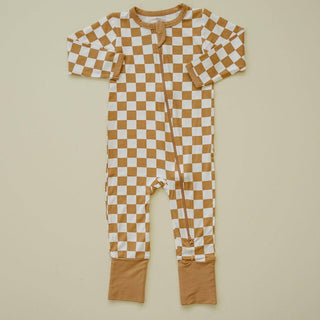 Golden Coast Check Bamboo Zippy