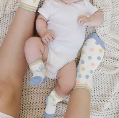 Mama + Me Socks Set | Happy Baby Vibes