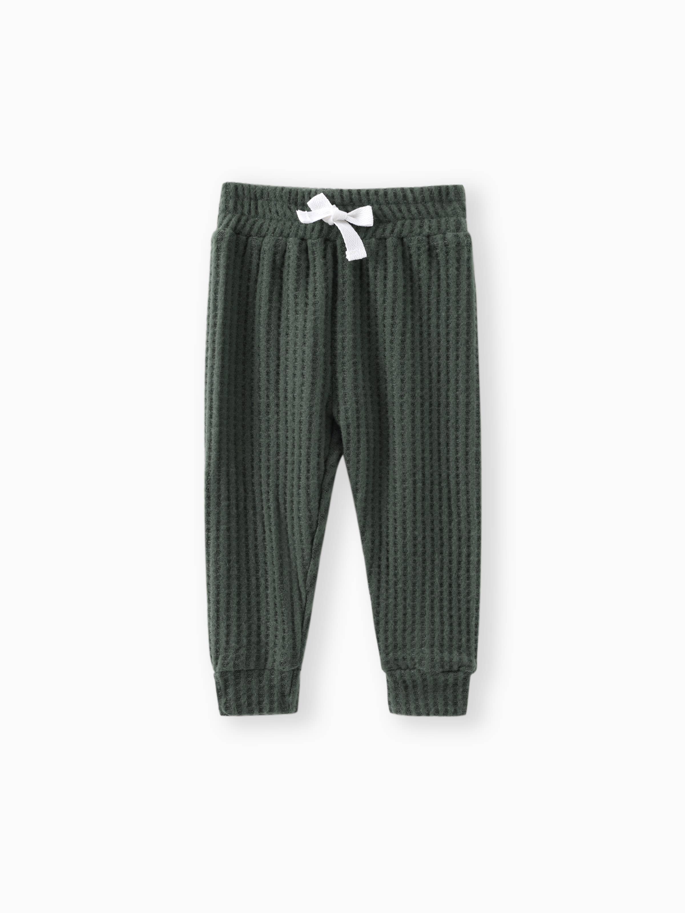 Wally Waffle Knit Set | Rust