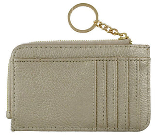 Small But Big Faux Leather Card Holder Wallet | Mauve