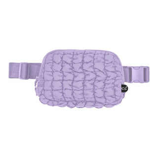 Tina Puffer Quilted Fanny Pack | Rust