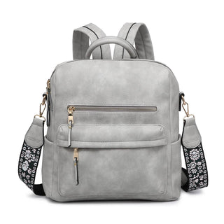 Convertible Backpack w/ Guitar Strap | Rust