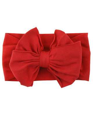 Girls Red Big Bow Headband | One Size