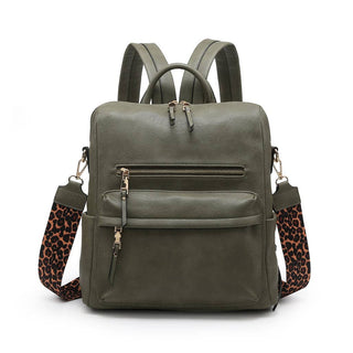 Convertible Backpack w/ Guitar Strap | Rust