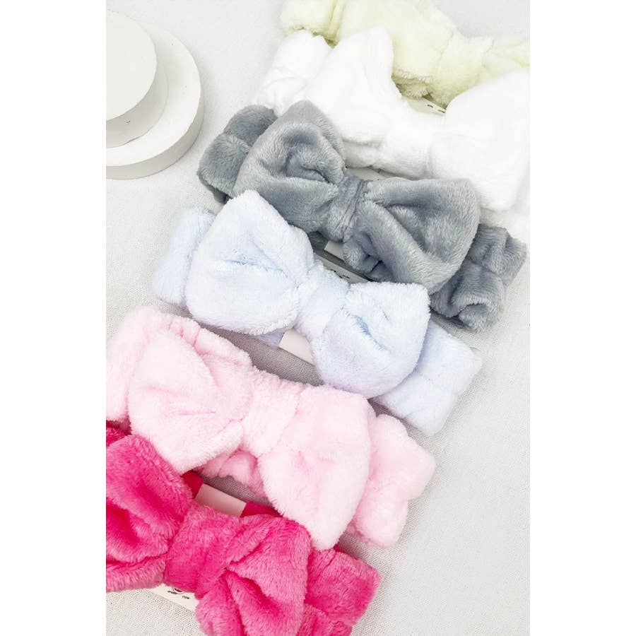 Soft Tone Solid Shower Headband